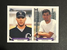 1993 Topps - Future Stars of the Colorado Rockies Jason Hutchins, Ryan Turner RC