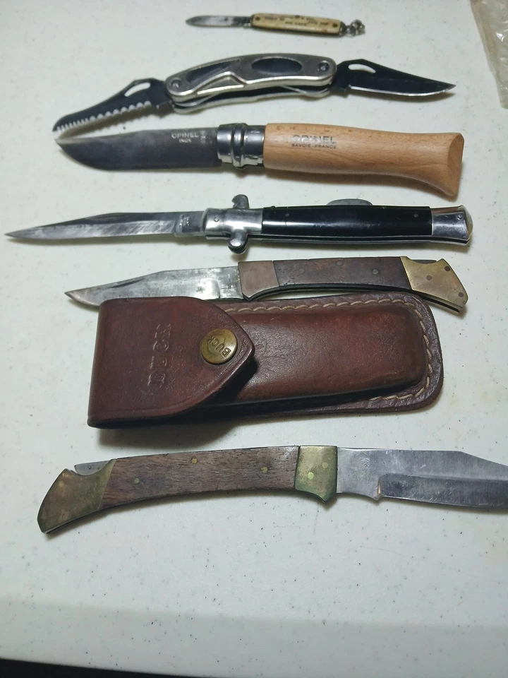 Lot of 6 Used Pocket Knives Various Brands - Image 3 of 4