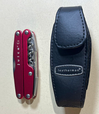 Leatherman Juice C2 Multi-Tool, Stainless Steel, Sheath
