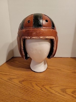 Vintage 1930s Wilson Leather Football Helmet F2150 Antique Advertising | eBay Vintage 1930s Wilson Leather Football Helmet F2150 Antique Advertising | eBay