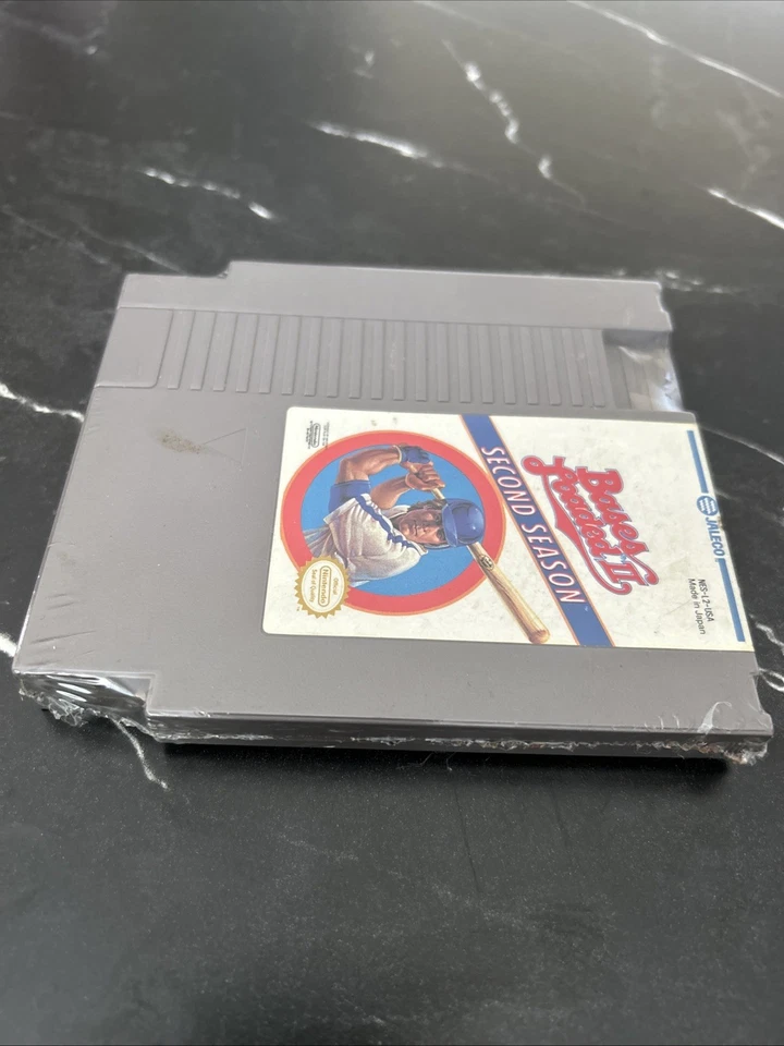 Bases Loaded 2 Second Season (Nintendo NES 1989) game Cartridge classic vintage - Image 2 of 4