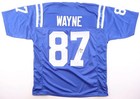 Reggie Wayne Signed Indianapolis Colts Jersey (JSA) 6xPro Bowl / Wide Receiver — photo 1