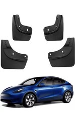 For Tesla Model 3 Y 2018-2023 Soft Mud Flaps TPE Mudguards Protector No Drilling