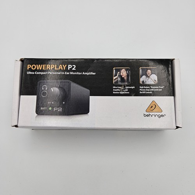 #ad Behringer Powerplay P2 Ultra Compact Personal In Ear Monitor Amplifier $24.89