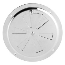 5in Boat Vent Cover Round Grill Ventilator Stainless Steel Outlet Plate For