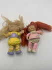 Vintage 1984 Cabbage Patch Kids Miniatures Dolls Lot of 2