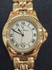 Men's 18k Plated Marice Chomain Swiss Made Dress Watch Reg.98004 ETA Movement. — photo 1