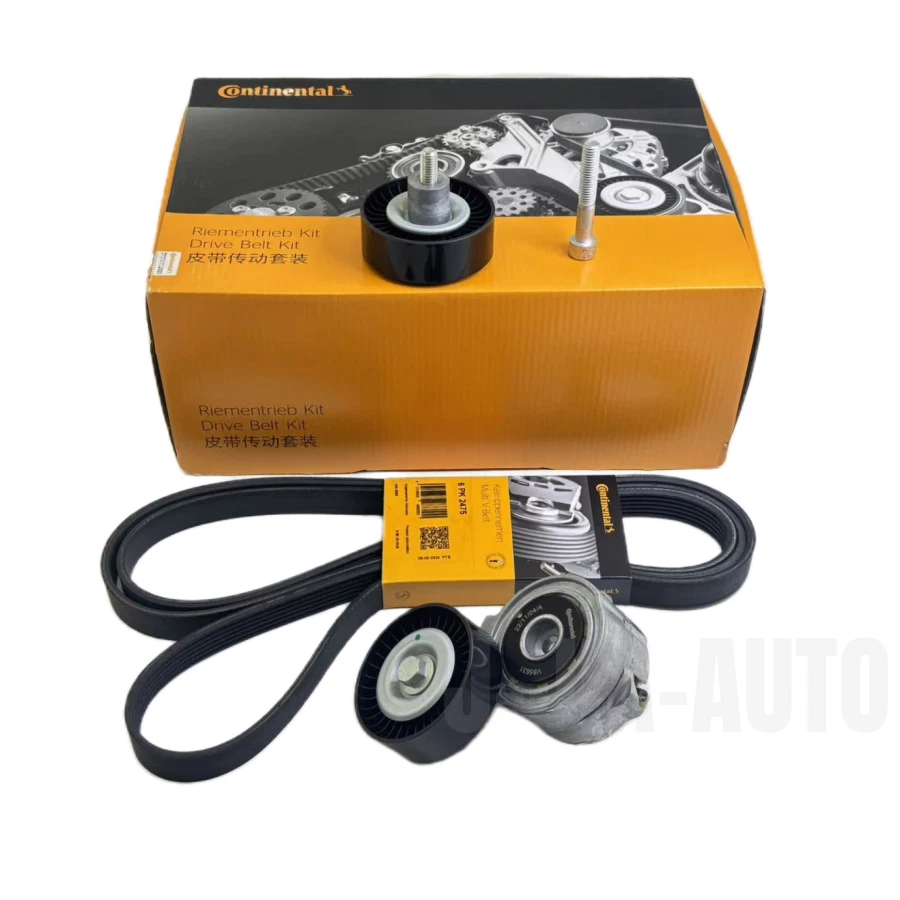 OEM 6Pcs Belt Drive Kit For Porsche Cayenne VW Touareg Audi A6 A7 A8 Q5 Q7 3.0T Foto 3 de 4