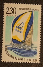 Timbre - FRANCE - Course autour du Monde - Neuf** - YT2648 - 1990