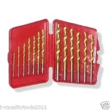 13 PC TITANIUM DRILL BIT SET MULTI BITS