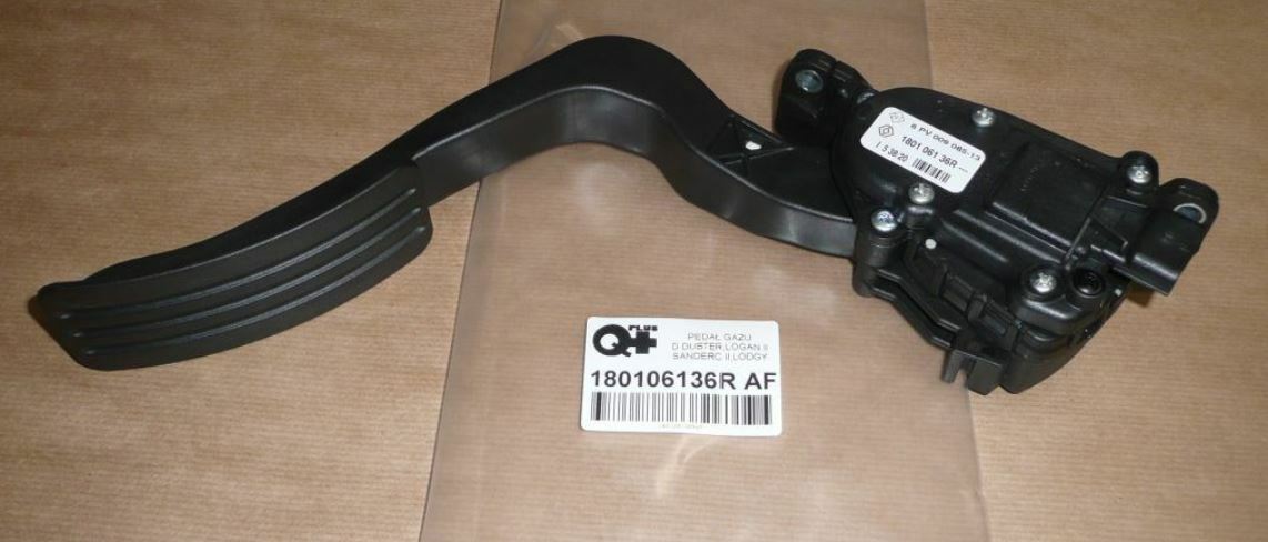 Potentiomètre pédale d'accélérateur original Dacia 180106136R pour Duster et Sandero II