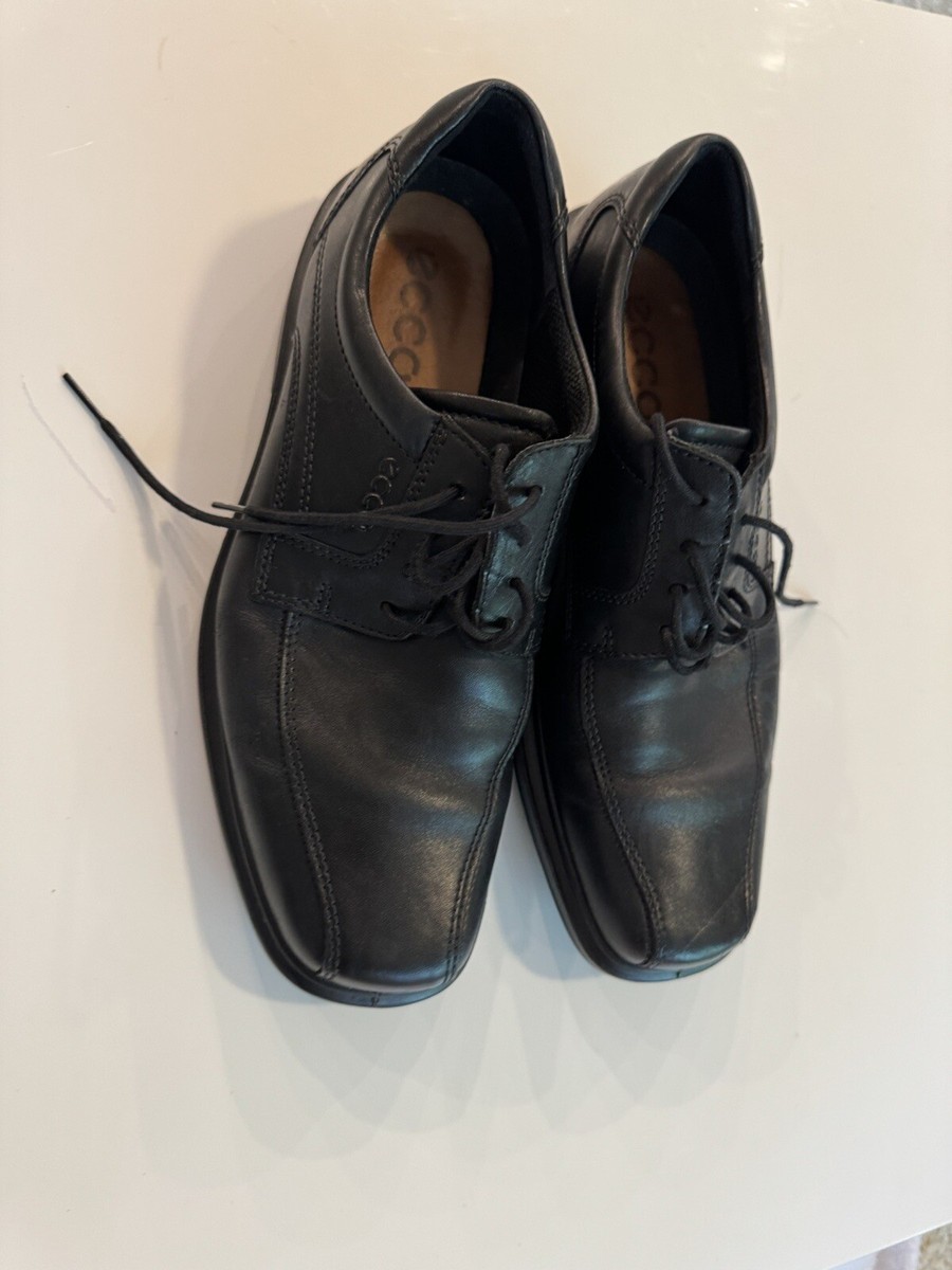 Men\'s‎ Black Leather Shoes Size 9 2016609.jpg main image 3