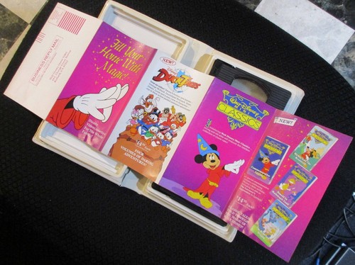 RARE AUTOGRAPHED & CERTIFIED Gus & Jaq Lithograph + Cinderella VHS tape 1988 - Picture 9 of 24