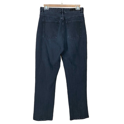 Neuw Women's High Rise Jeans US 6 Reg 28-inch Waist Slim Straight Leg Dark Wash - Picture 2 of 6