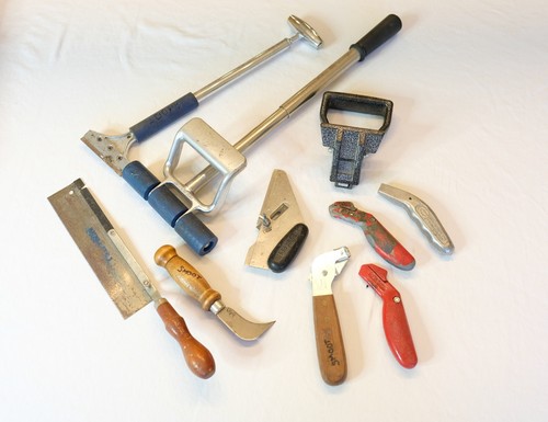 Odd Lot Carpet Tools Crain Pajarito Dexter Orcon Robert Taylor - Used