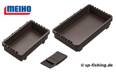 Meiho Tray BM Black für Forellenköder Angelbox Tacklebox Angelkoffer Anbauteile 