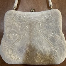vintage japanese hand beaded evening clutch bags by Richere