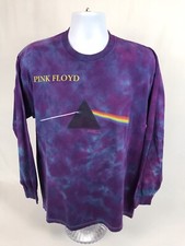 RARE VTG 1998 Pink Floyd Dark Side Of The Moon Long Sleeve T-Shirt Size Large