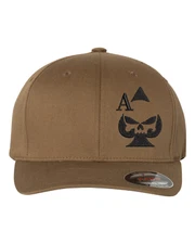 CUSTOMIZABLE Embroidered ACE OF SPADES SNIPER ARMY MARINES Hat flexfit Poker