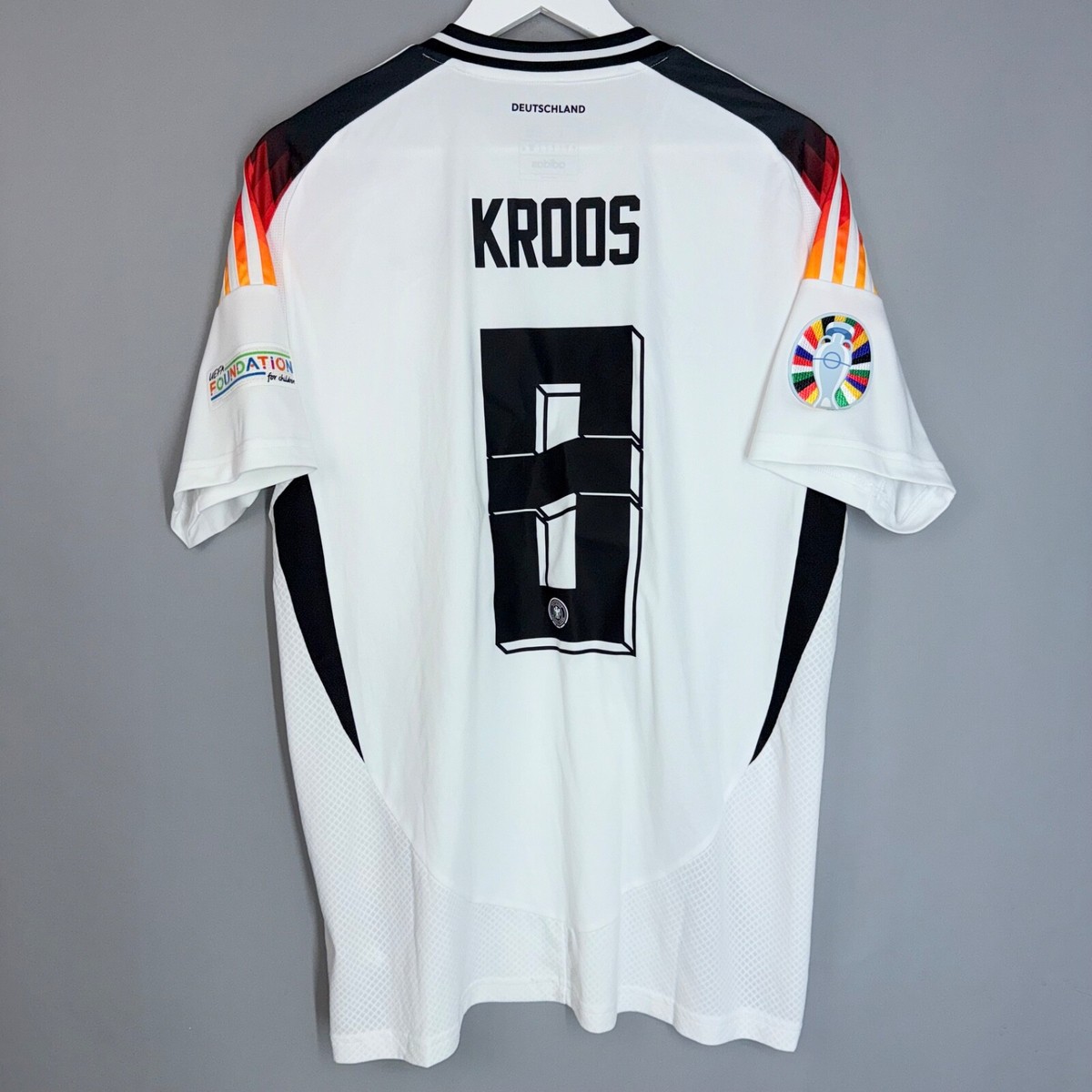 BNWT GERMANY DEUTSCHLAND 2024 HOME FOOTBALL SHIRT JERSEY #8 KROOS