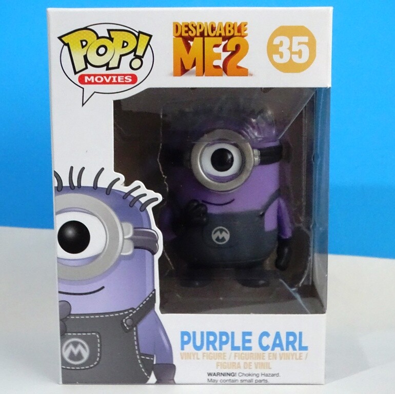 Funko Pop! 2014 Release Despicable Me 2 #35 Purple Carl +P/Prot