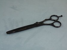 THINNING SHEAR SINGLE BLADE GUN METAL FINISH 7.5"