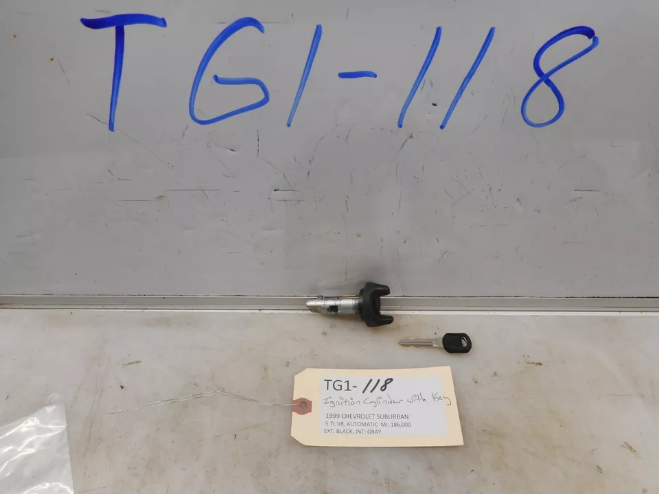 1999 CILINDRO DE IGNIÇÃO CHEVROLET SUBURBAN C1500 COM CHAVE - Imagem 2 de 3