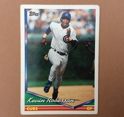 1994 TOPPS Carte BASEBALL n° 119 KEVIN ROBERSON CUBS Trading Card - Photo 1/2