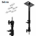 Photography Camera Ceiling Wall Mount Boom Arm 21.6" for Photo Video Monolights