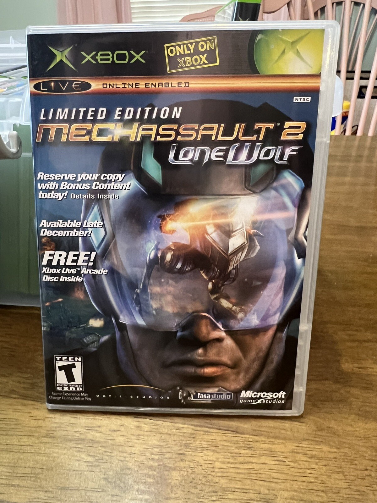 Xbox Arcade: Ms Pac-Man (Microsoft Xbox, 2004) MechAssault 2 Lone Wolf ...
