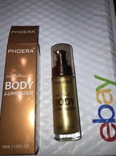 PHOERA Just Glow Body Luminizer 102 METALLIC GOLD unsealed NIB