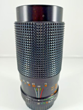 Vintage SEARS Multicoated Auto Zoom f/1:4.0 F 80-200mm 55  Camera Lens
