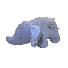 Just One You Carter's 10  Gray Baby Elephant Musical Wind Up Plush Stuffed Toy