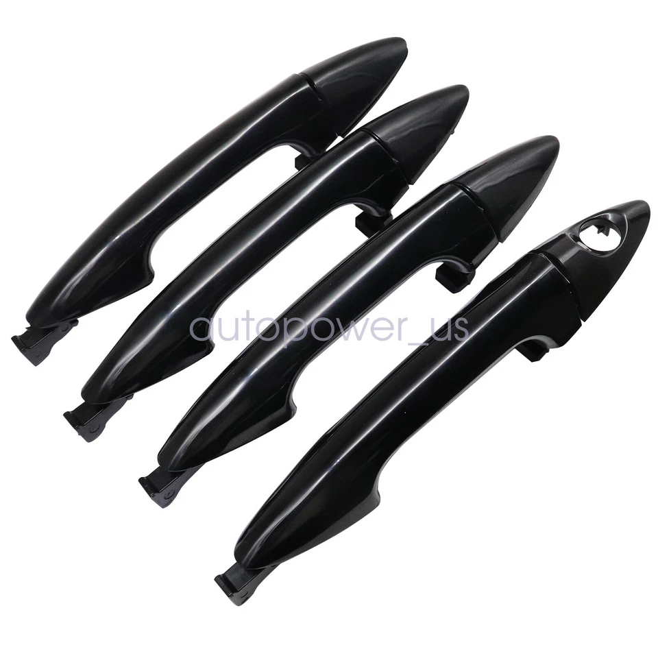 4X Manija de puerta exterior delantera trasera izquierda derecha para Hyundai Accent 2012-2017 Foto 3 de 4