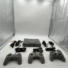 Sony Playstation 1 PS1 Console Scph-5501 3 Controllers/Controller Extentions