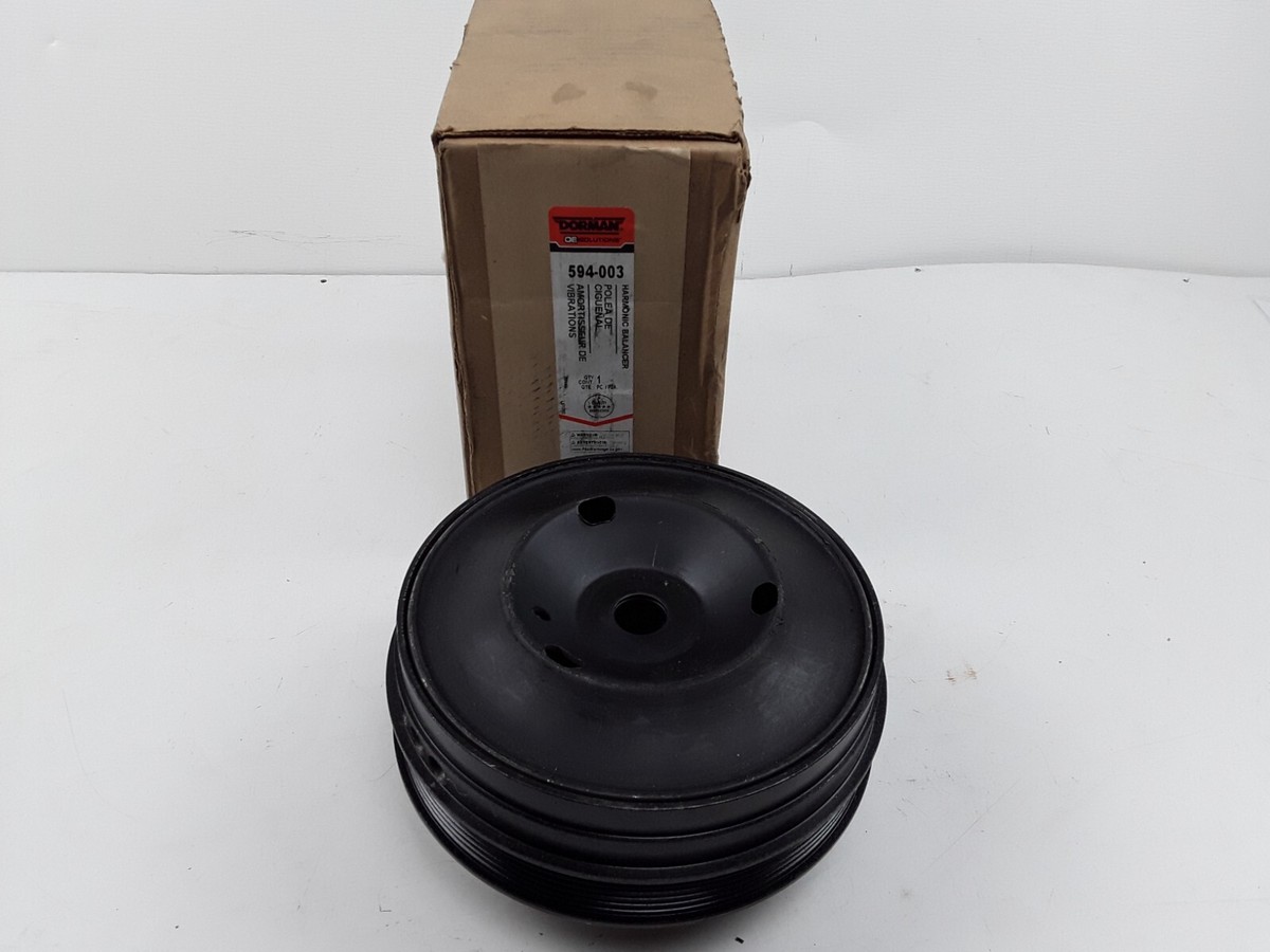 Dorman 594-047 Engine Harmonic Balancer Replacement For Select Chevy/GMC/Oldsmobile - Durable Steel & Rubber