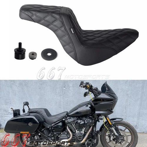 For Harley Low Rider S FXLRS FXLRST FLSB 2018-2026 Club Style Gel Pad Seat Kit