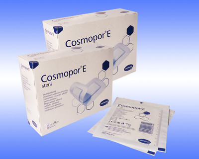 COSMOPOR E steril Hartmann 50 Pflaster Wundverband / Wundpflaster 10 x 8 cm 