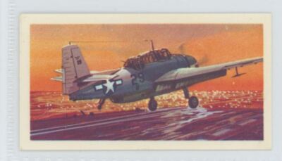 1967 Brooke Bond Tea History of Aviation Grumman Avenger #32