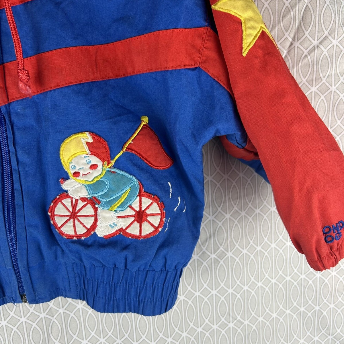 VTG 80s 90s Colorblock Kids Windbreaker Jacket Zip Up Hooded VTG 80s 90s Colorblock Kids Windbreaker Jacket Zip Up Hooded