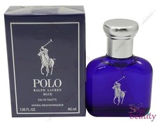 Polo Blue By Ralph Lauren 1.4oz/40ml Edt Spray For Men New In Box
