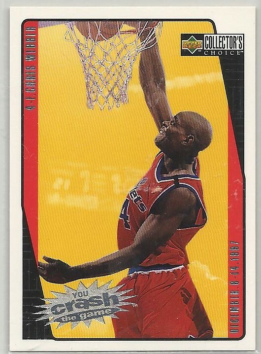 1997-98 Upper Deck Collector's Choice "You Crash the Game", CHRIS WEBBER, #C29