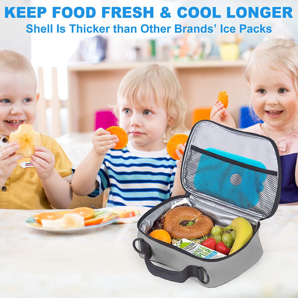 Portable Ice Packs Slim Long-Lasting for Lunch Box Camping