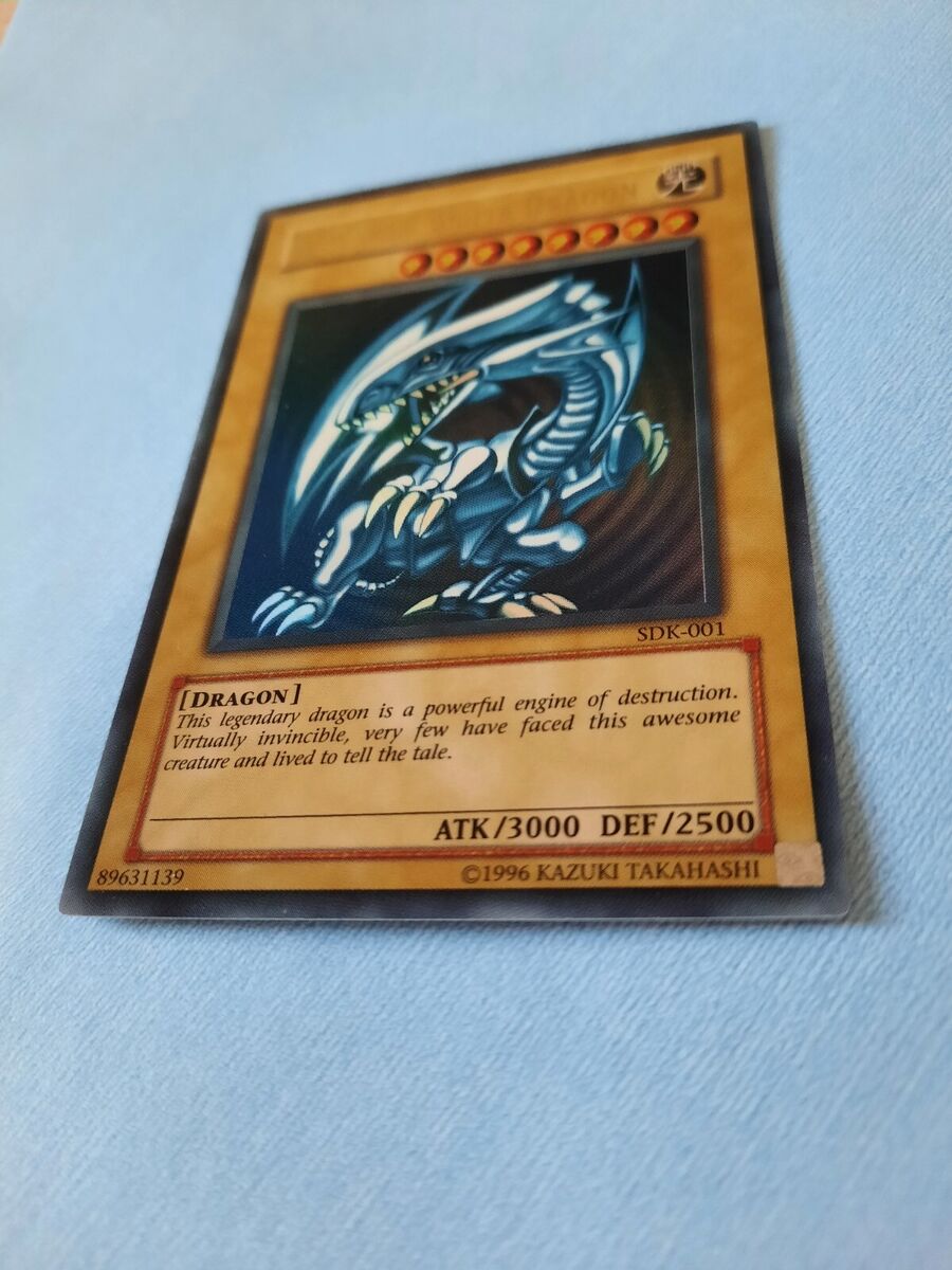 Blue-Eyes White Dragon SDK-001 Unlimited Yugioh Card *MINT Blue-Eyes White Dragon SDK-001 Unlimited Yugioh Card *MINT