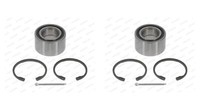 Moog 2X Radnabe Radlagersatz Vorne FüR Opel Corsa B Astra F Cc Vauxhall Nova
