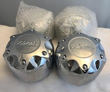 Set Of 4 Pacer 89-9235p Or 89-9235 Chrome Wheel Rim Center Caps Snap In