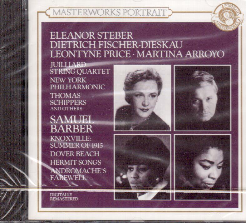 Barber: Knoxville Summer, Dover Bech / Price, Steber, Fischer-Dieskau, Arroyo CD