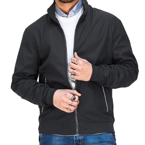Giubbotto Uomo Leggero Giubbino Estivo Giacca Corta Casual Primaverile RDV - Foto 12 di 26