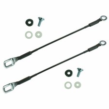 NEW Rear Tailgate Cables Straps Set of 2 w/ Bolts for 1995-2004 Toyota Tacoma