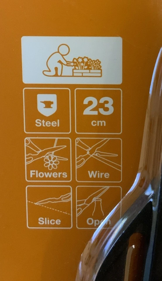 Fiskars Cuts+More Mehrzweckschere für Rechtshänder 23cm 184g Schere (DKF - Bild 2 von 4